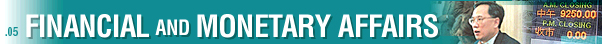 .05 FINANCIAL AND MONETARY AFFAIRS