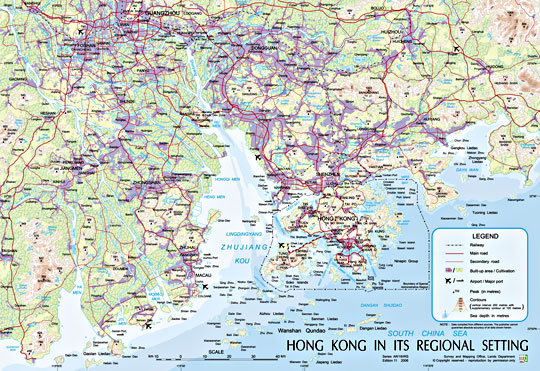 Hong Kong In Its Regional Setting